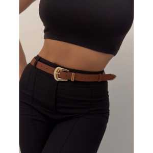 Cintura Casual da Donna con Fibbia in Lega e Set di Terminali per Fibbia - Product Image 2