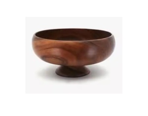 Ensaladera de madera antigua Diseño redondo de lujo de madera de mango de acacia de alta calidad para decoración del hogar y uso en la cocina - Product Image 6