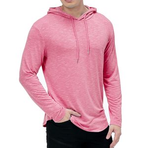 OEM Logo Stylish Fashion Lightweight Autumn Hoodies Men Gym Pullovers Cotton Fleece Customized Breathable Eco-Friendly - Product Image 6