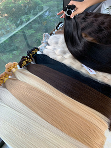 Extensiones de Cabello Virgen Vietnamita de Hanoi con Queratina, Gruesas/Con Puntas Rellenas, Aptas para Todos los Colores, Empaque de Calidad, Marca NASA HAIR VIETNAM - Product Image 6