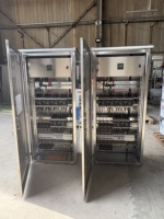 Armoire de commande industrielle extérieure HUASHU pour éclairage public, en acier inoxydable 304, étanche IP65, boîtier de distribution basse tension 380V