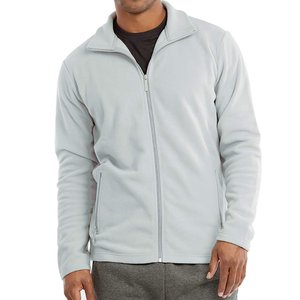 Outdoor Running Blank Plain Zipper Long Sleeve Warm Fleece <b>Jacket</b> Mens Polar Fleece Long Sleeve Full Zipper <b>Zip</b> <b>up</b> <b>Jacket</b> - Product Image 1