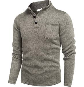 <b>Men</b> Women Crewneck Sweatshirt Minimalist <b>Black</b> <b>Fleece</b> Pullover Soft Cotton Long Sleeve Streetwear for Wholesale - Product Image 4