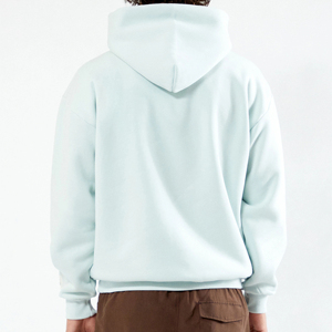 Custom Logo 450 GSM Heavyweight No String Oversized 100% Cotton Warming 3D Puff Printing Blank Cropped Hoodie Fleece 6XL Men's - Product Image 1