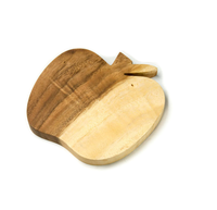 Gepersonaliseerde Acacia Hout Serveren Snijplank Vruchten Papaja Vormige Houten Snijplank Groothandelsprijs