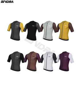 Custom Dyeing Fabric Cycling Clothing Shirt Breathable Moisture Wicking Bike Jersey Nice Stylish Men's Cycling Jerseys