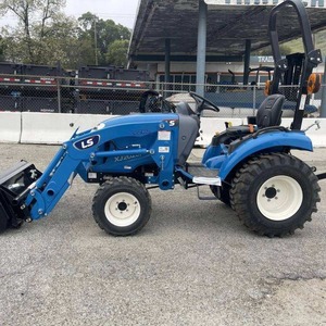 <b>Used</b> LS XJ2025H 75HP Wheel Tractor with Front Loader 4WD Farm Utility Compact Agricultural <b>Machine</b> Featuring Gear & Engine - Product Image 6