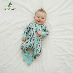 Gigoteuse Bébé en Bambou Bio Miozing, Prête à l'Expédition, Douce et Extensible, Double Fermeture Éclair, Vente en Gros pour Boutiques - Product Image 1