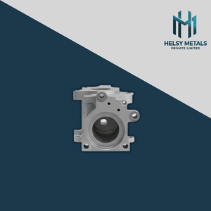 Corps de soupape en aluminium usiné VMC de précision durable, boîtier de contrôle de débit d'air de haute précision pour machines industrielles OEM - Product Image 2