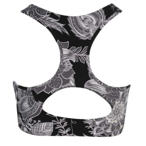 Soutien-gorge de sport pour femmes respirant coton entraînement haut court Sublimation personnalisée Yoga et course soutien-gorge rembourré haut court pour les filles - Product Image 4