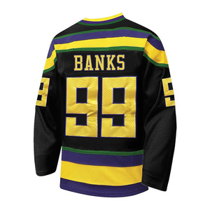 Chemises de hockey légères évacuant l'humidité Maillot de hockey sur glace grande taille à prix raisonnable pour hommes et femmes - Product Image 3