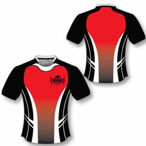 100% Polyester Logo personnalisé ensemble de vêtements de sport respirant football et rugby maillot de football avec short couleur unie vêtements respirants - Product Image 2