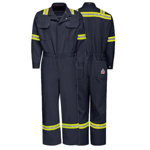 Veste coupe-vent en coton imperméable haute visibilité pour homme, uniforme de travail avec fonctions antistatiques et de sécurité réfléchissantes - Product Image 2