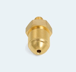 Adaptateur de charge de bouteille de gaz de haute qualité en laiton 5/8-14 à 7/16-20 pour cylindre de gaz de 61 kg, durable, classé 1200 PSI - Product Image 5