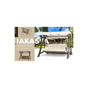 Columpio de jardín de madera modelo Acacia para muebles de columpio de exterior de calidad superior Patio - Product Image 1