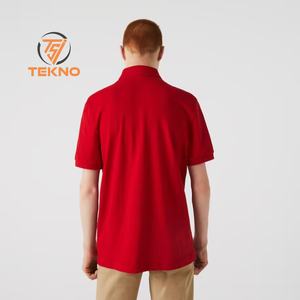 Polo corto informal para hombre, camiseta de poliéster con impresión completa verificada de fabricante, Polo de fútbol de alta calidad con logotipo personalizado - Product Image 2