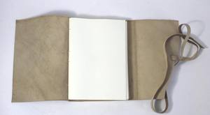 Carnets de notes vintage personnalisés pour étudiants, reliure manuelle, papier en coton fait main, style bohème, journal en cuir de voyage pour écrivains - Product Image 4