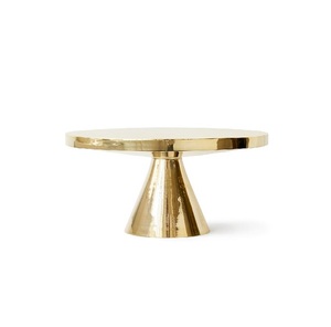 Elegant \hammered design metal <b>cake</b> <b>stand</b> for wedding dessert table centrepiece and party serving - Product Image 3
