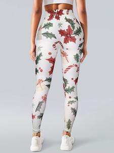 Leggings Deportivos para Mujer, Sublimados, Personalizados, al por Mayor, Ropa Deportiva Ajustada, Ropa de Yoga, Pantalones Estampados - Product Image 5