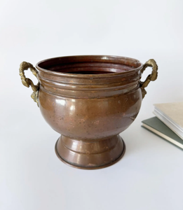 Macetas Grandes de Metal Galvanizado con Acabado Antiguo de Diseño Rústico para Jardín Exterior, Decorativas, de Cobre Antiguo, Precio al por Mayor - Product Image 3