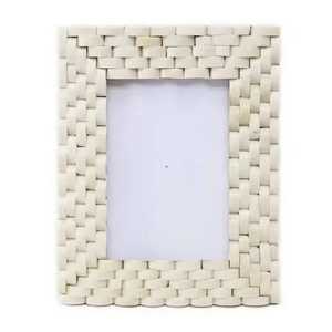 Cadre photo personnalisé incrustation d'os Cadre photo de la meilleure qualité Cadre photo Accessoires de table Tableau décoratif à bas prix en Inde - Product Image 2