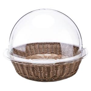 Panier de rangement en rotin pour fruits, aspect traditionnel, finition naturelle, pour hôtels, à suspendre. - Product Image 6