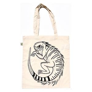 Sac fourre-tout en coton biologique imprimé de logo personnalisé sac à provisions écologique de taille Calicot avec emballage en toile vierge naturelle - Product Image 5