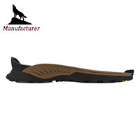 Semelle de botte d'extérieur unisexe légère, durable et antidérapante de la marque Wolf, la plus vendue, en caoutchouc TPU