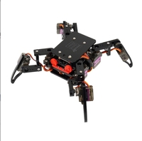 Robot araña biomimético de cuatro patas, Kit de montaje DIY de programación STEM para adolescentes, fabricante de educación