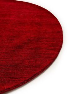Hautement recommandé Tapis rond en laine PureNest Jamal Red 200 cm Tapis rond en laine pour salle à manger, hall/entrée, chambre à coucher, salon - Product Image 4
