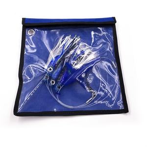 Vente en gros OEM 5 pouces oiseau de mer en plastique dur <span class=keywords><strong>et</strong></span> 6 pouces doux tête plate eau salée péage leurre de pêche teaser Daisy Chains attirail - Product Image 6