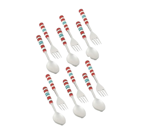 Vente chaude Couverts En Acier Ensemble Moderne Argent Fini Designer Poignée Couverts Couverts Maison Hôtel Et Restaurant Utilisation - Product Image 2