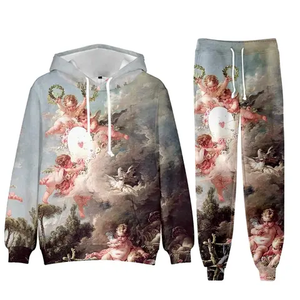 ชุดวอร์มกันน้ำสำหรับฤดูหนาว ผ้าฝ้าย 100% ปักลาย พร้อมแจ็คเก็ตกันลม เหมาะสำหรับออกกำลังกาย วิ่งจ๊อกกิ้ง และฝึกซ้อมฟุตบอล - Product Image 3