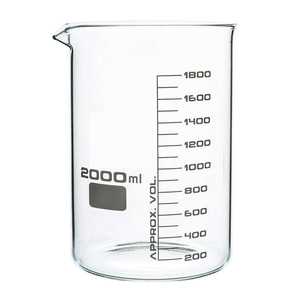 Vaso de Vidrio Borosilicato de 100 ml Resistente al Calor Transparente con Escala para Mediciones Químicas - Product Image 6