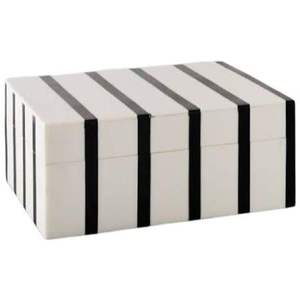 กล่องตกแต่งทำจากเรซิน MDF ฝังลายเพชรสีขาวมะกอกกล่องเก็บของแฮนด์เมดสำหรับบ้านสำนักงานและของตกแต่งของขวัญ - Product Image 4