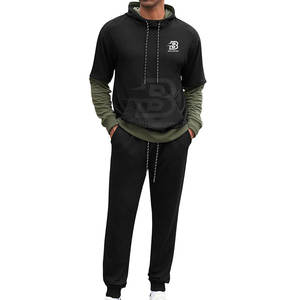 Precio al por mayor 2025 Chándal para hombre Nuevo diseño Ropa de calle Chándal para hombre Venta caliente Hecho en Pakistán - Product Image 1