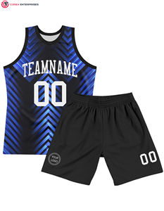 Grande demande Vente en gros Personnalisé Maillot de basket-ball en maille pour hommes Uniformes sportifs par sublimation Shorts Vêtements de basket-ball réversibles - Product Image 5