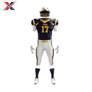 Uniformes confortables respirants de football américain pour jeunes de haute qualité avec impression de logo personnalisé Service OEM pour une utilisation sportive - Product Image 2