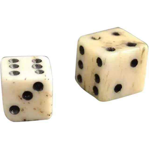 Dados de Hueso de 16 mm Hechos a Mano, Ecológicos y de Alta Calidad para Juegos de Mesa - Diseño Moderno al Mejor Precio - Product Image 1