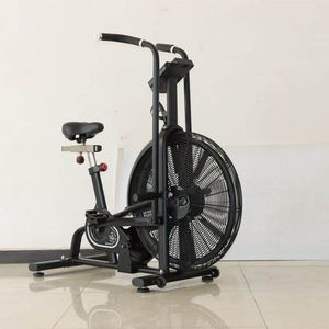Usine de gros pour l'assaut Spinning Bike Home Gym <span class=keywords><strong>Stationnaire</strong></span> Résistance au vent Air Fitness Bike <span class=keywords><strong>avec</strong></span> écran LED Vélo d'exercice - Product Image 4