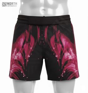 กางเกงขาสั้น MMA สำหรับผู้หญิงผู้ชายชุดฝึกต่อสู้ผ้ายืดแบบกำหนดเองได้ - Product Image 6