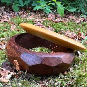 Vintage Boho Square Wood Chunky <b>Bangles</b> Handmade Jewelry <b>for</b> <b>Men</b> and Women <b>for</b> Anniversary Occasions - Product Image 1