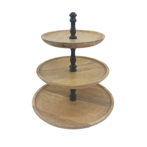 Awesome Decorative Wooden Round Shape <b>Cake</b> <b>Stand</b> Natural Finished for Birthday Event Party <b>Cake</b> <b>Dome</b> Wholesale Bulk - Product Image 5