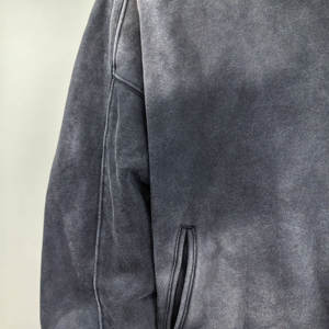 Personnalisé Luxe Lavé À L'acide Surdimensionné 100% Coton Fermetures À Glissière Pull Sweat Éponge Épaissie Plaine Surdimensionné Hommes À Capuche 2026 - Product Image 4