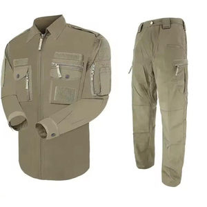 Uniforme de Guardia de Seguridad Hecho a Medida por el Fabricante, al Mejor Precio / MOQ Bajo, Uniformes de Seguridad de Manga Larga para Hombre, Talla Personalizada - Product Image 2
