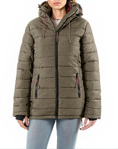 Dernière veste matelassée tendance pour femmes avec des caractéristiques imperméables et respirantes Taille personnalisée disponible - Product Image 1