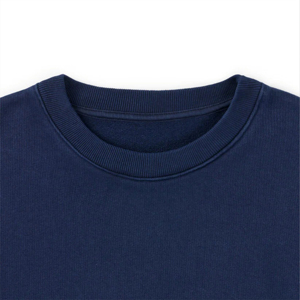 Sweat-shirts basiques pour hommes en gros, col rond, coton, épaules tombantes, streetwear, unisexe, sweat-shirts à col rond surdimensionnés - Product Image 3