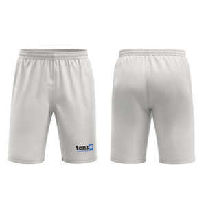 Pantalones cortos deportivos de compresión de poliéster sólido con logotipo personalizado de MOQ bajo para hombre, calzoncillos de gimnasio de fútbol, ajuste elástico, secado rápido, transpirable - Product Image 2