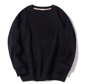 9.7 unisexe hommes femmes unisexe col rond pull-over OEM personnalisable solide décontracté col rond hommes sweat pull à capuche - Product Image 6