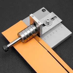 Tagliapalline in pelle affilate lame per taglio della striscia regolabile per la lavorazione della pelle fai da te - Product Image 1